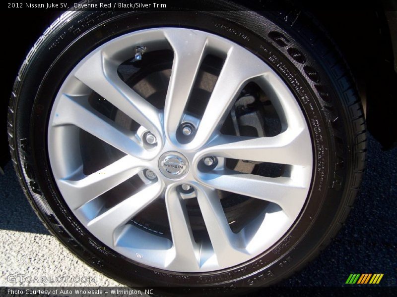 Cayenne Red / Black/Silver Trim 2012 Nissan Juke SV
