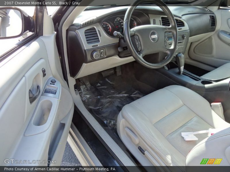 Black / Gray 2007 Chevrolet Monte Carlo SS
