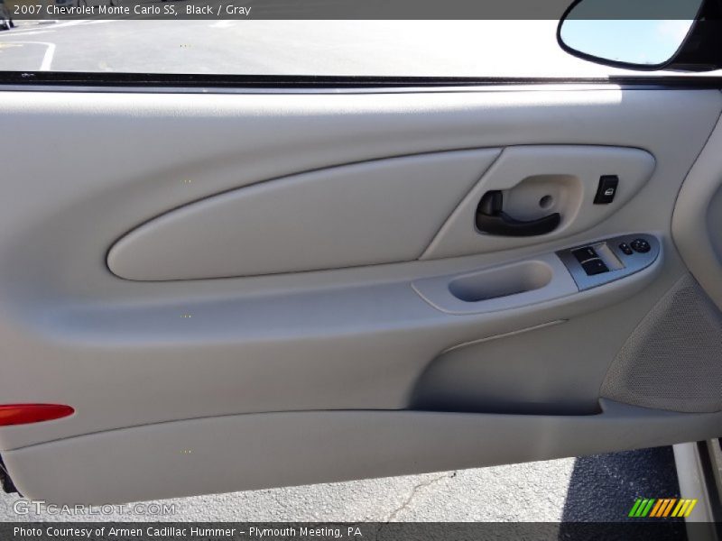 Black / Gray 2007 Chevrolet Monte Carlo SS