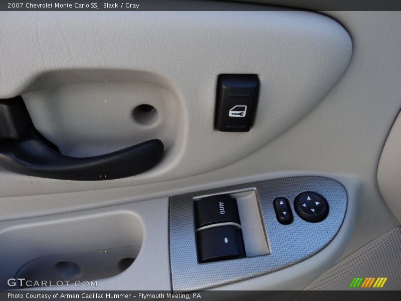 Black / Gray 2007 Chevrolet Monte Carlo SS