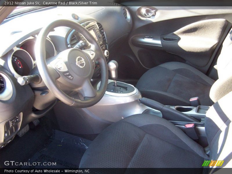 Cayenne Red / Black/Silver Trim 2012 Nissan Juke SV
