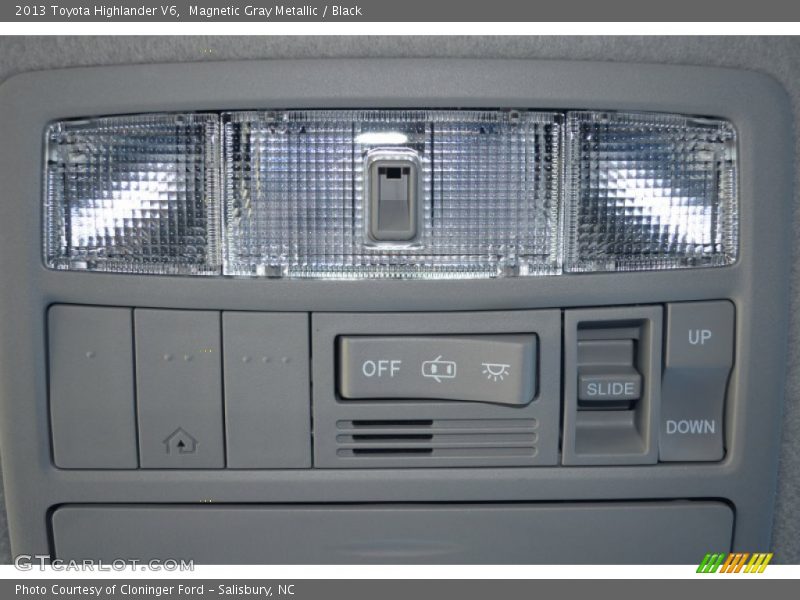 Controls of 2013 Highlander V6