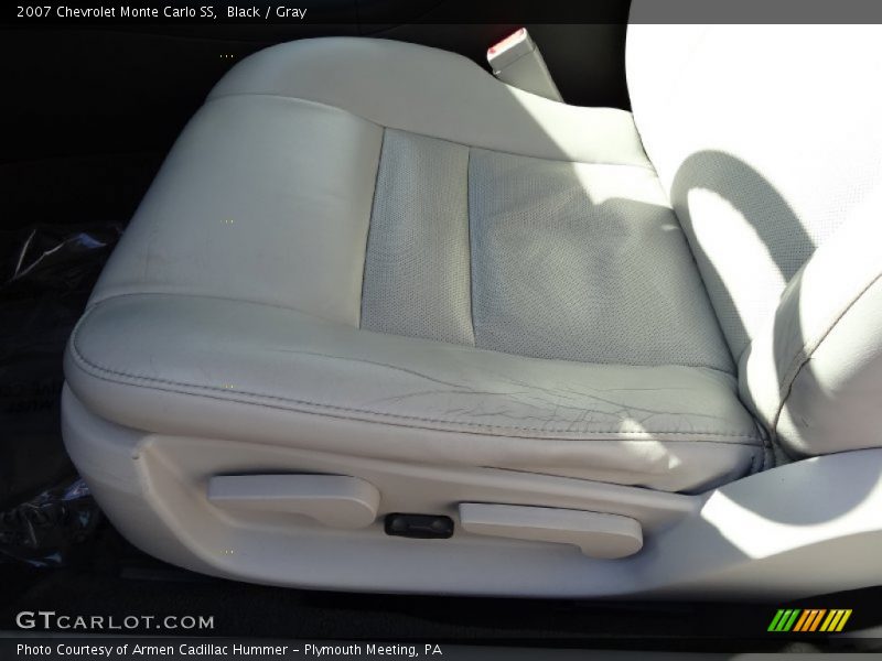 Black / Gray 2007 Chevrolet Monte Carlo SS