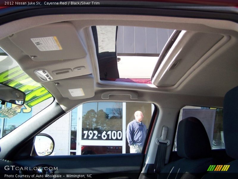 Cayenne Red / Black/Silver Trim 2012 Nissan Juke SV