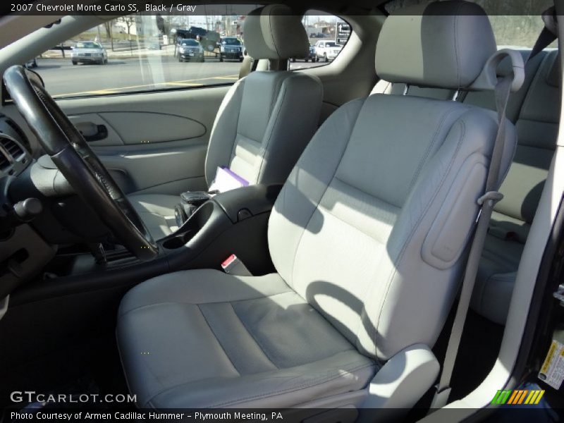 Black / Gray 2007 Chevrolet Monte Carlo SS