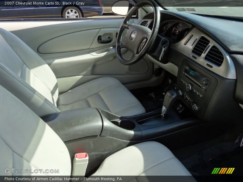 Black / Gray 2007 Chevrolet Monte Carlo SS