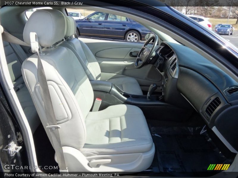 Black / Gray 2007 Chevrolet Monte Carlo SS