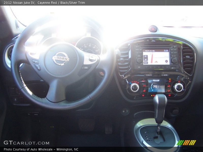 Cayenne Red / Black/Silver Trim 2012 Nissan Juke SV