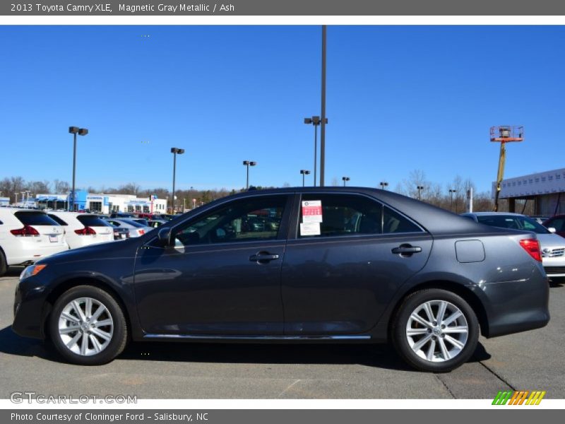 Magnetic Gray Metallic / Ash 2013 Toyota Camry XLE