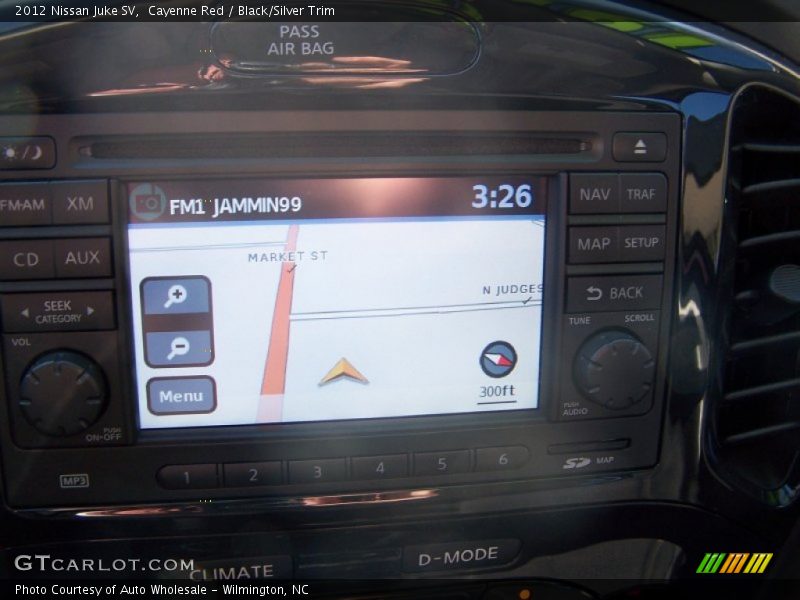 Cayenne Red / Black/Silver Trim 2012 Nissan Juke SV