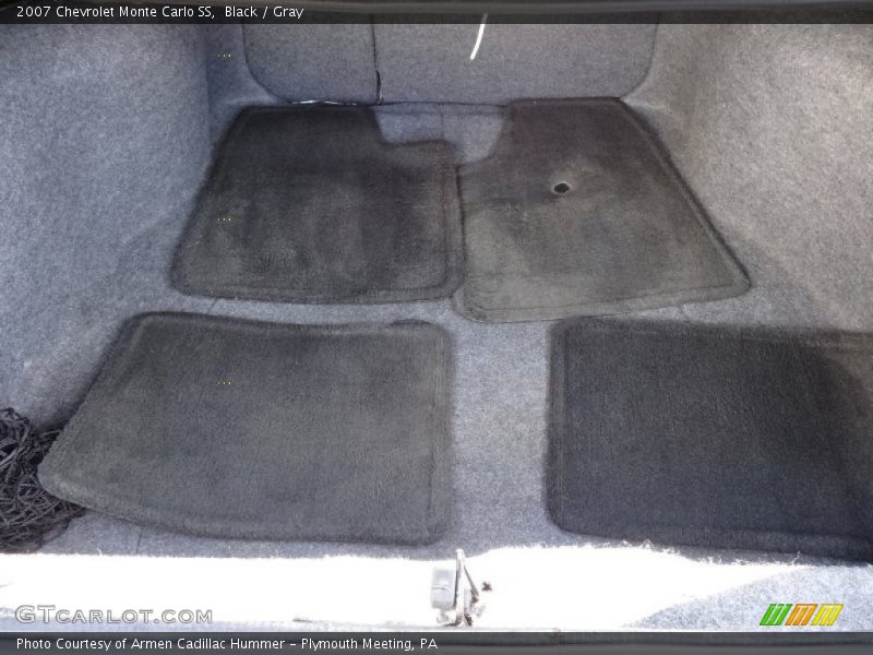 Black / Gray 2007 Chevrolet Monte Carlo SS