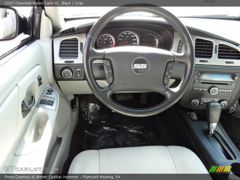 Black / Gray 2007 Chevrolet Monte Carlo SS