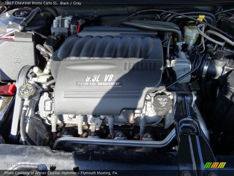 Black / Gray 2007 Chevrolet Monte Carlo SS