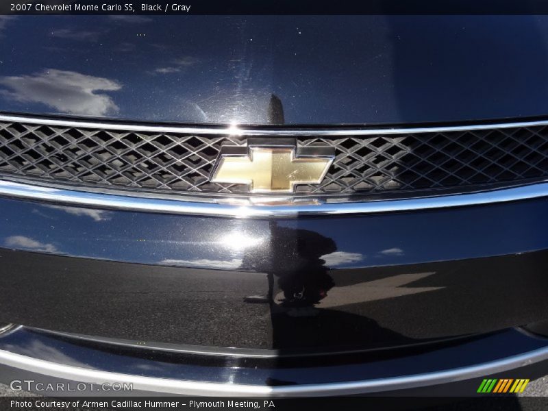 Black / Gray 2007 Chevrolet Monte Carlo SS