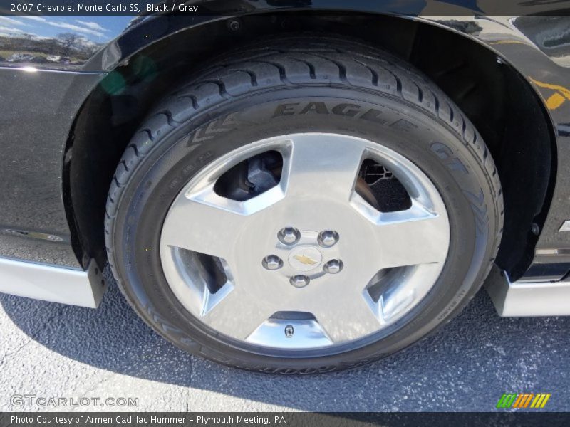Black / Gray 2007 Chevrolet Monte Carlo SS
