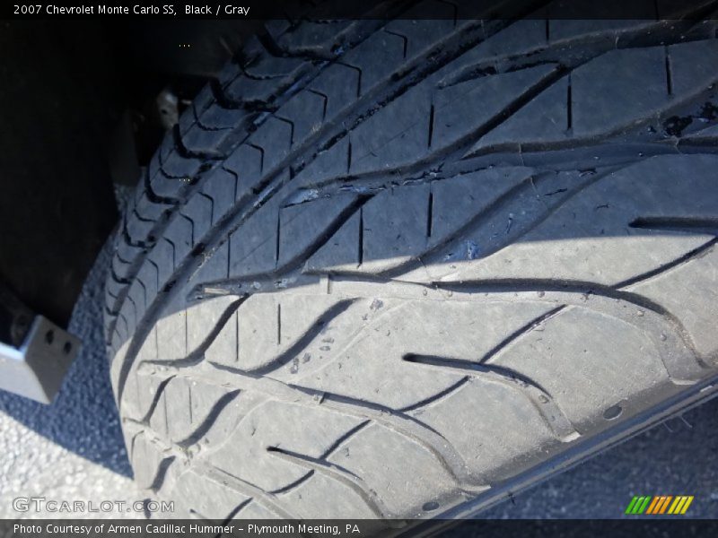 Black / Gray 2007 Chevrolet Monte Carlo SS