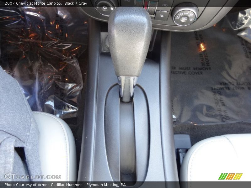 Black / Gray 2007 Chevrolet Monte Carlo SS