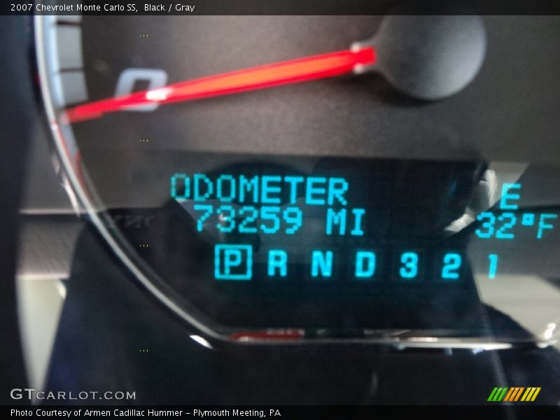 Black / Gray 2007 Chevrolet Monte Carlo SS