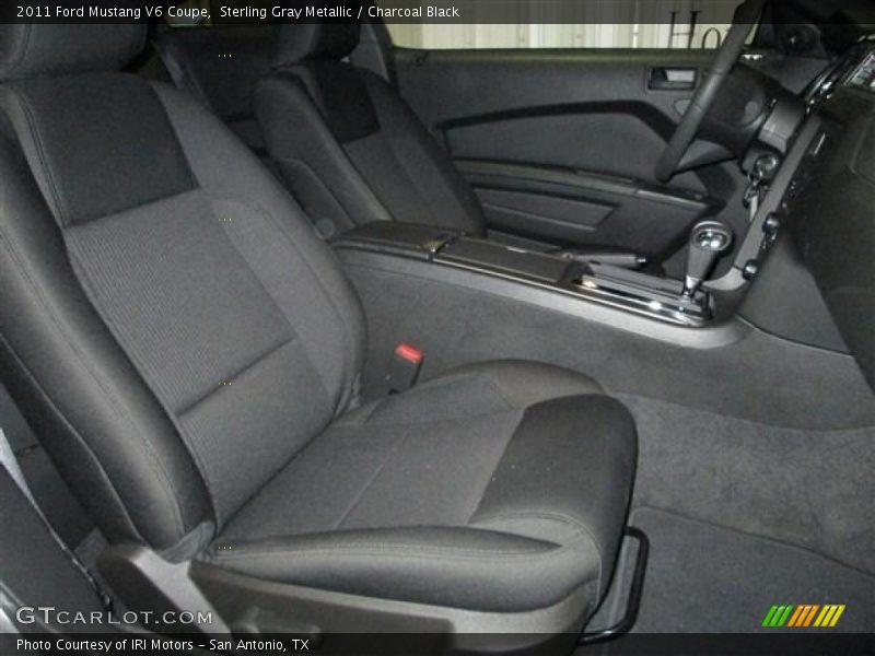 Sterling Gray Metallic / Charcoal Black 2011 Ford Mustang V6 Coupe