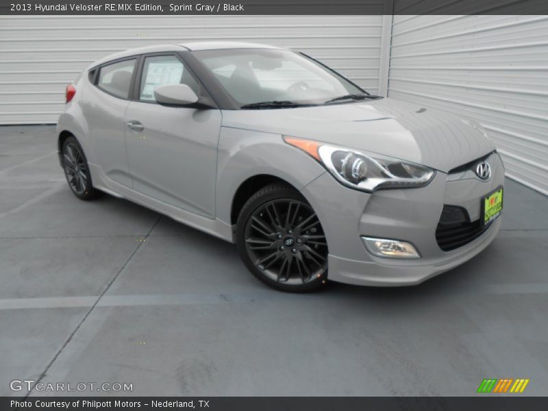 Sprint Gray / Black 2013 Hyundai Veloster RE:MIX Edition