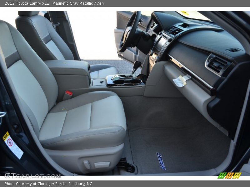 Magnetic Gray Metallic / Ash 2013 Toyota Camry XLE