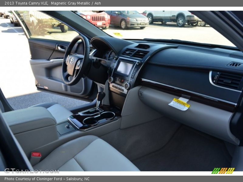 Magnetic Gray Metallic / Ash 2013 Toyota Camry XLE