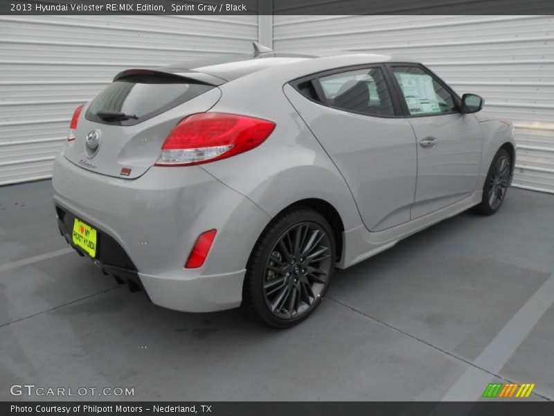 Sprint Gray / Black 2013 Hyundai Veloster RE:MIX Edition