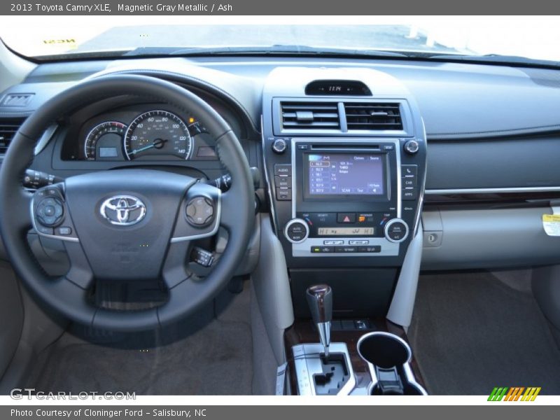 Magnetic Gray Metallic / Ash 2013 Toyota Camry XLE
