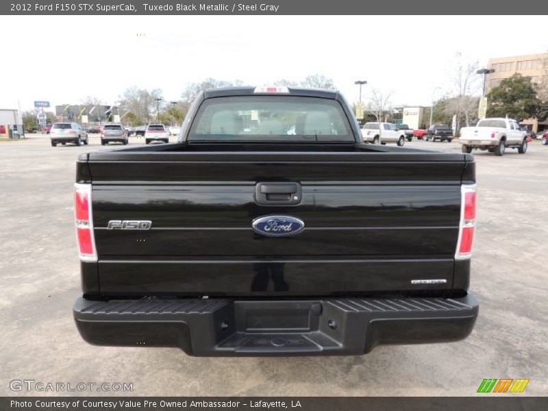 Tuxedo Black Metallic / Steel Gray 2012 Ford F150 STX SuperCab