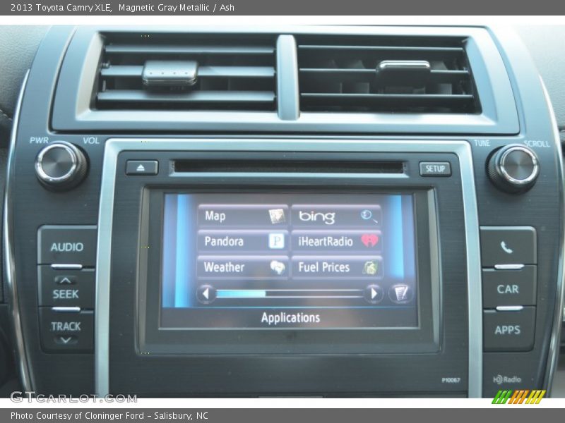 Magnetic Gray Metallic / Ash 2013 Toyota Camry XLE