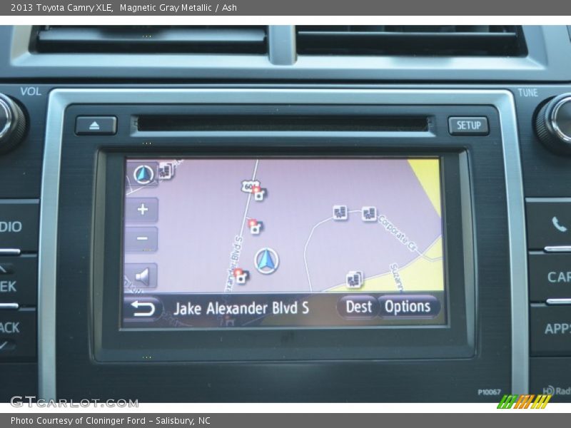 Magnetic Gray Metallic / Ash 2013 Toyota Camry XLE