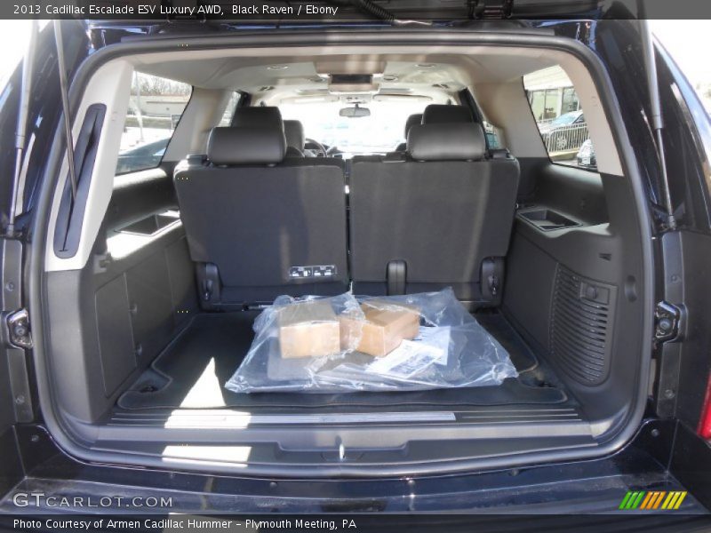 Black Raven / Ebony 2013 Cadillac Escalade ESV Luxury AWD