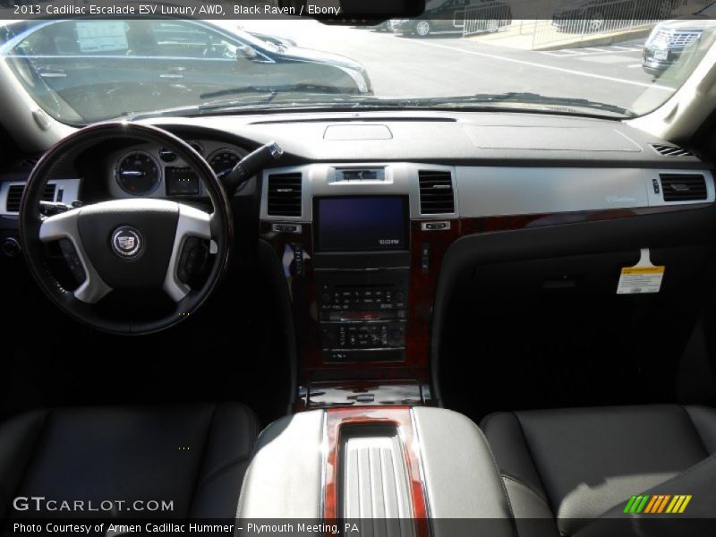 Black Raven / Ebony 2013 Cadillac Escalade ESV Luxury AWD