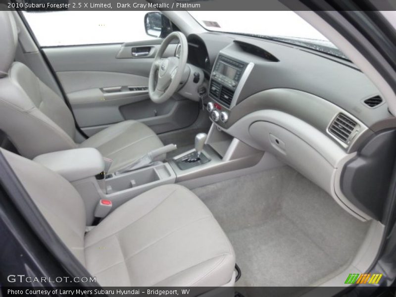  2010 Forester 2.5 X Limited Platinum Interior