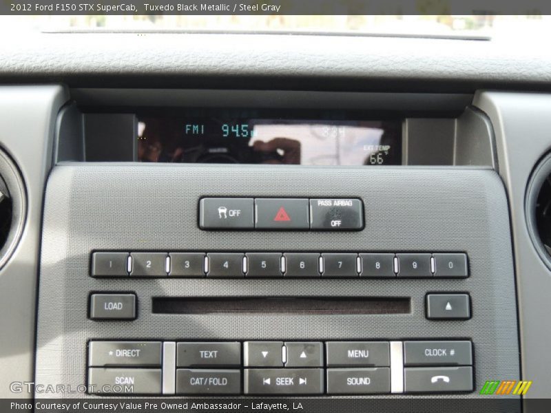 Controls of 2012 F150 STX SuperCab