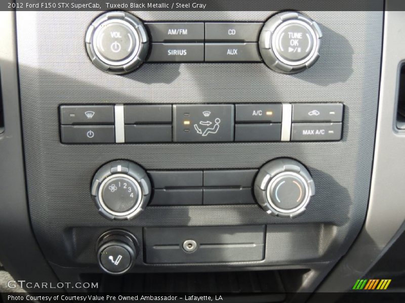 Controls of 2012 F150 STX SuperCab