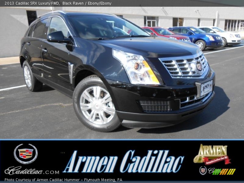 Black Raven / Ebony/Ebony 2013 Cadillac SRX Luxury FWD