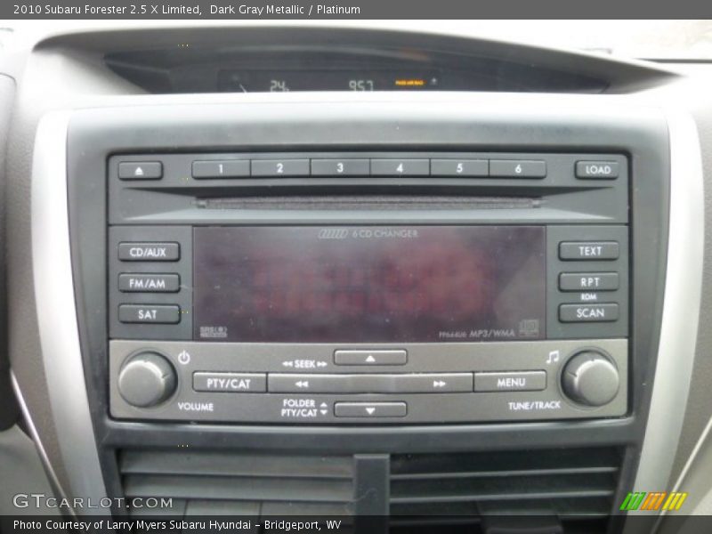 Audio System of 2010 Forester 2.5 X Limited