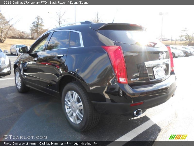 Black Raven / Ebony/Ebony 2013 Cadillac SRX Luxury FWD