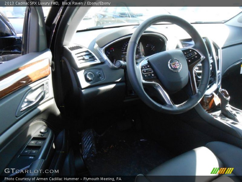 Black Raven / Ebony/Ebony 2013 Cadillac SRX Luxury FWD