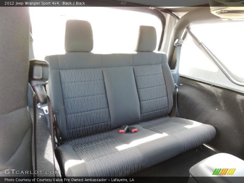 Black / Black 2012 Jeep Wrangler Sport 4x4