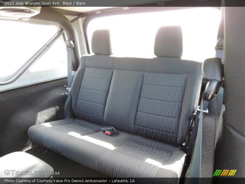 Black / Black 2012 Jeep Wrangler Sport 4x4