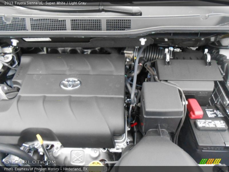  2013 Sienna LE Engine - 3.5 Liter DOHC 24-Valve Dual VVT-i V6
