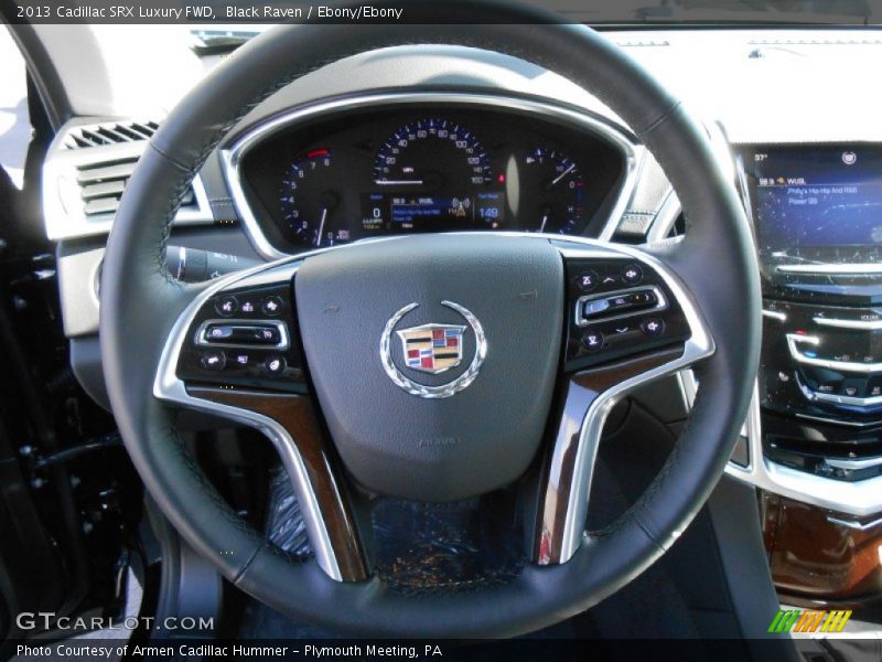 Black Raven / Ebony/Ebony 2013 Cadillac SRX Luxury FWD
