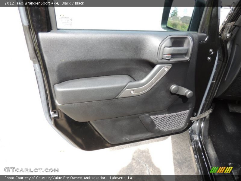 Black / Black 2012 Jeep Wrangler Sport 4x4