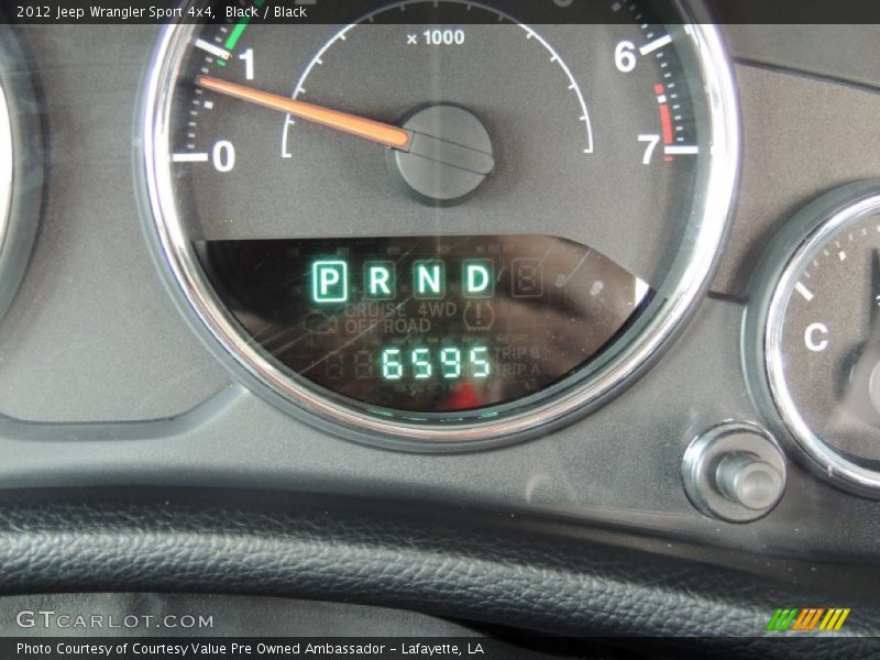 Black / Black 2012 Jeep Wrangler Sport 4x4