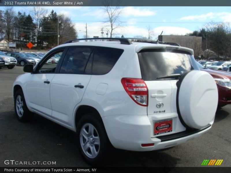 Super White / Ash 2012 Toyota RAV4 I4 4WD