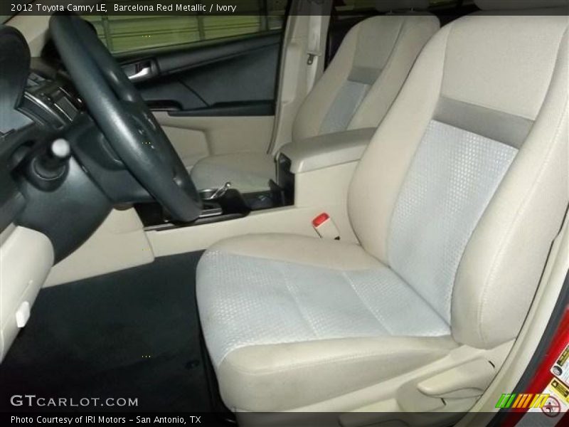 Barcelona Red Metallic / Ivory 2012 Toyota Camry LE