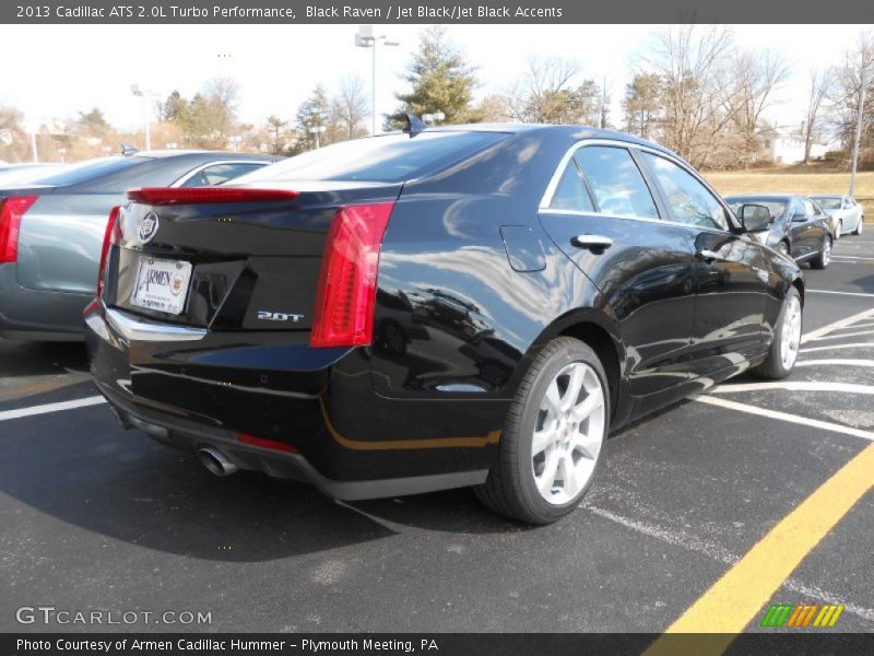 Black Raven / Jet Black/Jet Black Accents 2013 Cadillac ATS 2.0L Turbo Performance