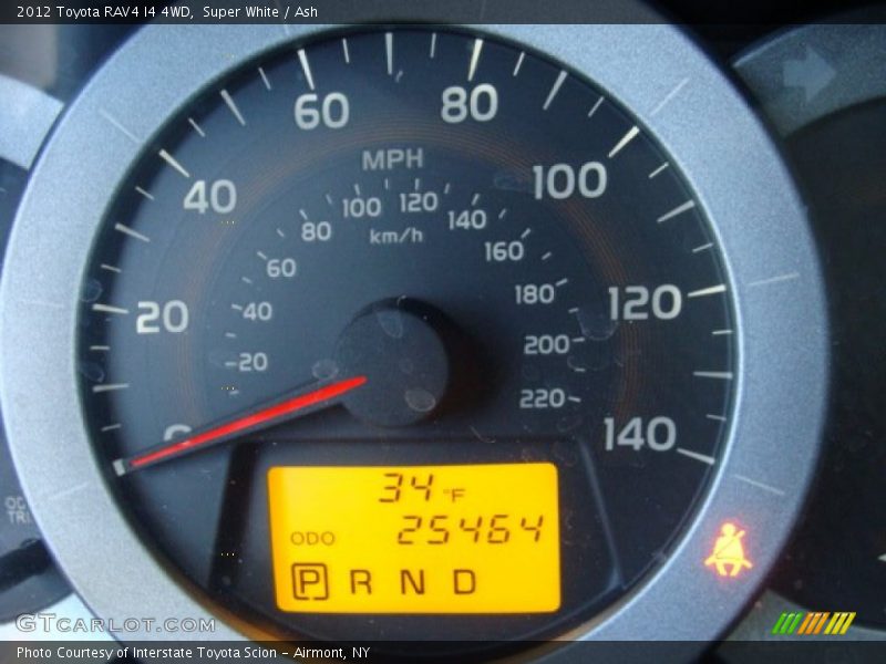 Super White / Ash 2012 Toyota RAV4 I4 4WD